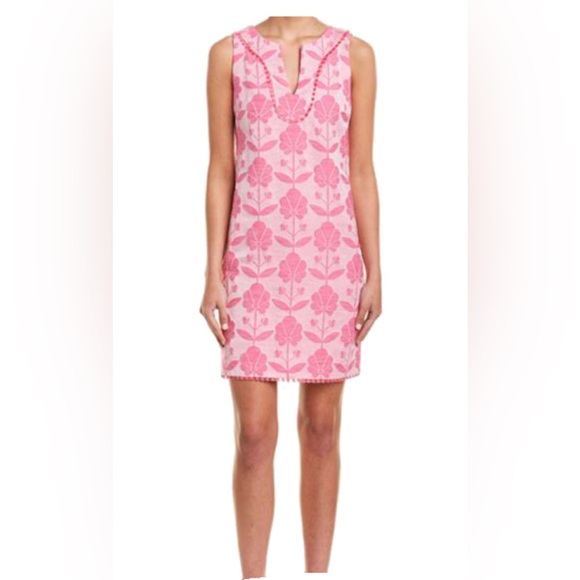 Trina Turk NWT Delmi shift dress in pink lemonade Size 8